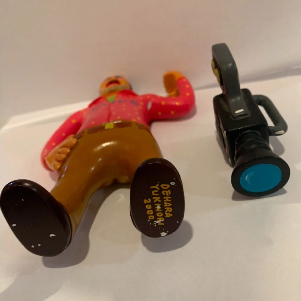 Vintage FLIPS Camera Operator Figurine